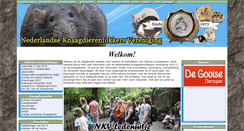 Desktop Screenshot of kleineknaagdieren.nl